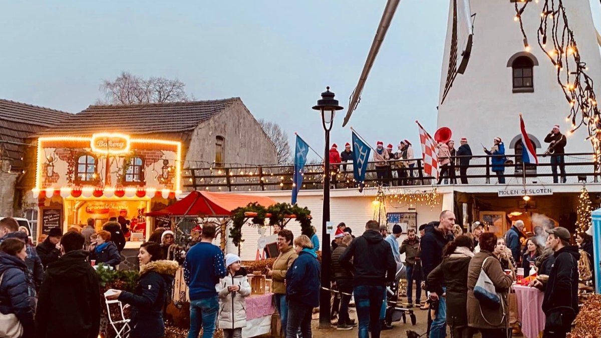 Verkeersmaatregelen bij Kerstmolenmarkt Borkel